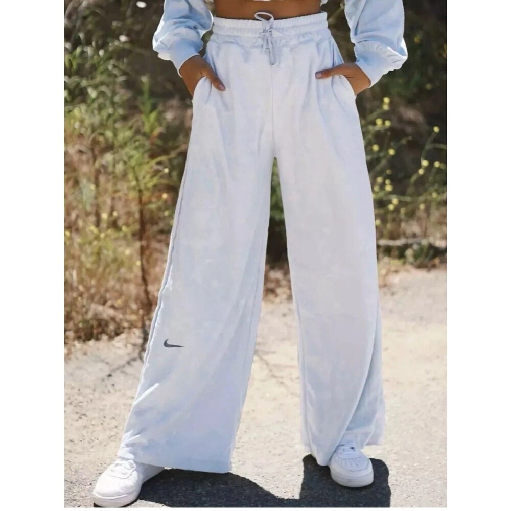 Nike Sportswear City Ready Fleece Training Pants - Baby Blue / White - XS